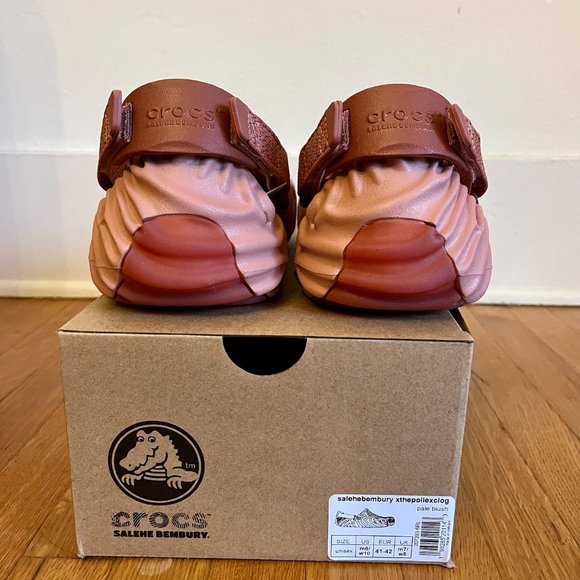 Salehe Bembury X Crocs (Pale Blush) - Men's size 8 - Picture 4 of 4